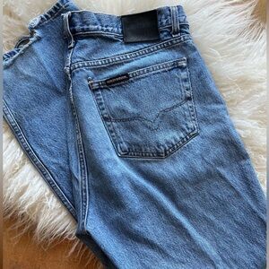 Harley Davidson Distressed Blue Jeans
